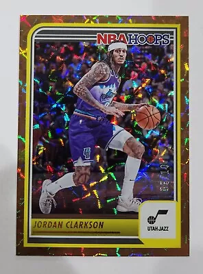 2023-24 NBA Hoops Jordan Clarkson #176 Hyper Gold Utah Jazz /10 • $44.99