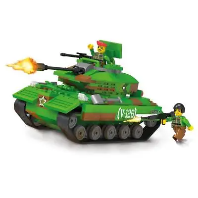 £21.20 • Buy BLOCKI Construction Toys, Clamp Blocks, Minifigures, Military, Tank