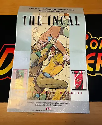 The Incal 11x17 Vintage Promo Poster Marvel Epic Jodorowsky Moebius 1988 Dune • $19.99