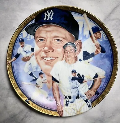 The Hamilton Collection Mickey Mantle Plate #1050cc • $5