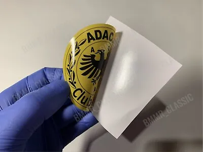 Adac Internal Sticker Decal Restoration W124 R107 Porsche Bmw E21 E30 Classic • $20