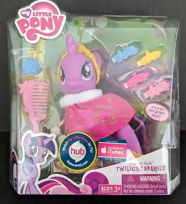 My Little Pony Fashion Style Princess Twilight Sparkle Complete In Box NEW 2011 • $50