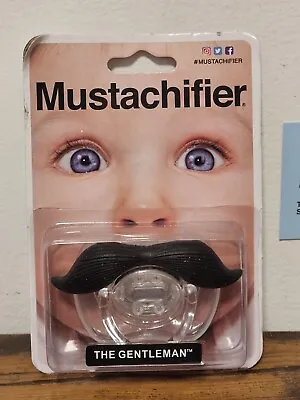 BRAND NEW Mustachifier The Gentleman Pacifier 0-6 Months | Bpa-Free Silicone • $17