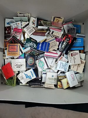 VTG Matchbooks & Boxes W/Matches Lot Of 20 Random Pulled Assorted Advertising • $10.99