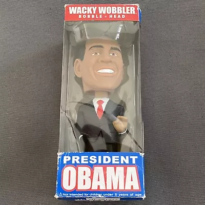 2009 Funko President Barack Obama Wacky Wobbler Bobble Head Bobblehead • $16.02