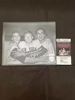 Joe Pepitone Signed Autograph 8x10  New York Yankees Photo JSA COA Mantle Maris • $9.99