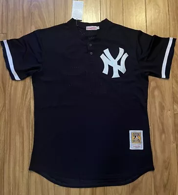 Mariano Rivera #42 New York Yankees Jersey Mesh 90’s BP 2 Button Pullover 44 L • $50.42