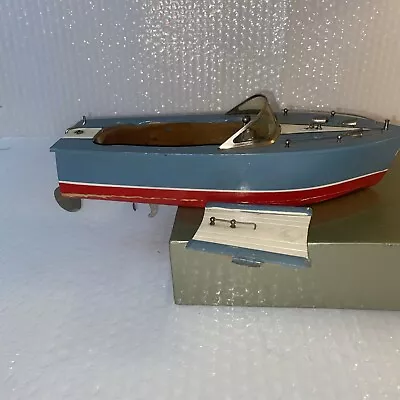 Vintage Battery Operated Toy Boat  - Made In Japan Untested  U • $49.99