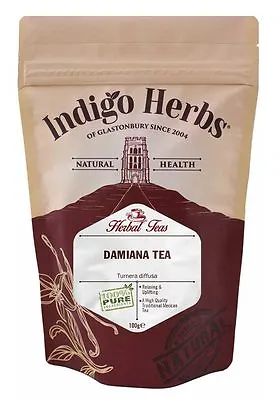 Damiana - Loose Herbal Tea - 100g - Indigo Herbs • £11.95