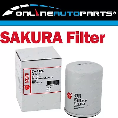 Oil Filter Sakura C8044 Various For Toyota Alternate Cross Ref Ryco Z432 • $7.95