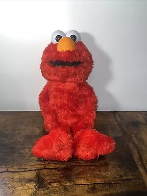 Sesame Street Hug Me Elmo  Hasbro 2018 English Spanish Switch Tested Works Great • $10.95