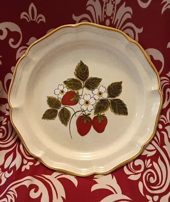 Vintage Mikasa Strawberry Festival 12.5  Serving Plate Platter EB 801  • $19.50