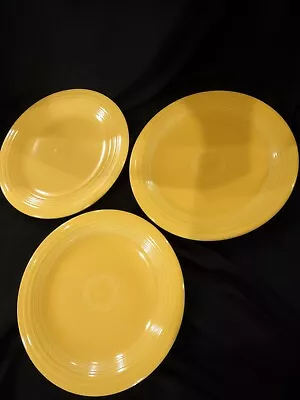 Vintage Fiestaware Original Yellow Dinner Plates Retired Color 5 Available • $6