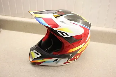 $149.11 • Buy Fox V3 Helmet Adult Size Small Dirtbike MX ATV UTV Offroad 0954 Z1