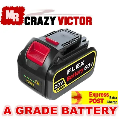 20V 60V 6.0Ah Replacement Battery For DeWalt MAX Flexvolt Cordless Power Tools • $84.95