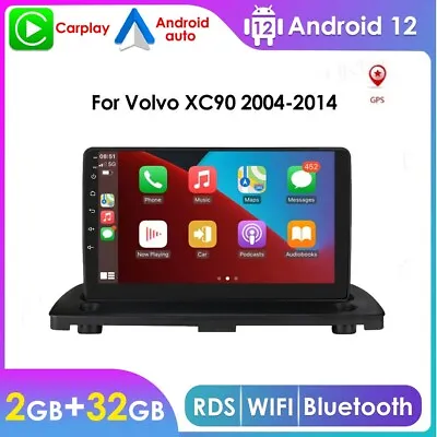 9 Car Radio GPS Stereo Android 12 2+32GB SWC For Volvo XC90 2004-2014 BT Carplay • $129.85