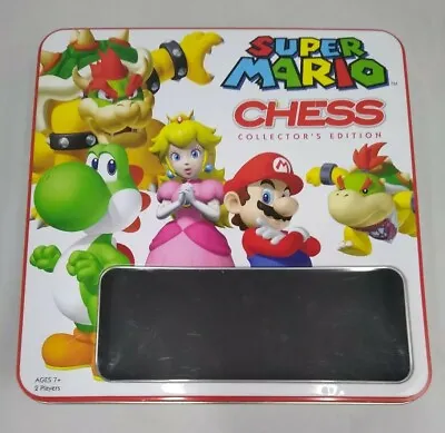 2009 Super Mario Chess Set Game Collector's Edition Tin Box Ninetendo Complete • $24.99