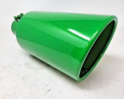 3  To 6  Diesel Truck Tailtip Rolled Angle Cut Exhaust Tip 15  Long Polished • $49.85