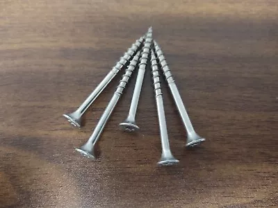 #10 Deck Screws Type 316 Stainless Steel Marine Grade T-20 Star Drive • $65.50