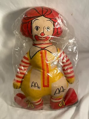 Ronald McDonald Doll Plush Toy 12 Inches New Factory Sealed Vintage Mascot • $29