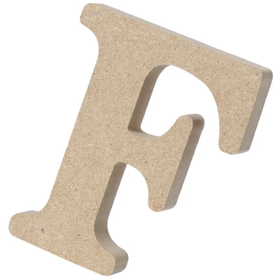 £7.96 • Buy  Bamboo Letter Decor Rustic Wood Home Sign Wooden Block Cutout Letters