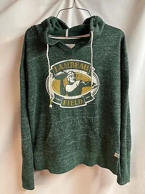 Colosseum Lambeau Field Ladies S Dark Green Sweatshirt Hoodie Packers Green Bay • $14