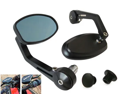 Bar End Mirrors With Blanking Plugs For Ducati Diavel And X-Diavel Models • $97.10