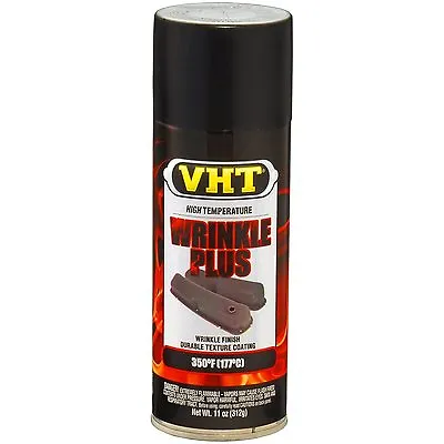 Duplicolor VHT SP201 Black Wrinkle Plus Spray Paint Aerosol 11oz. • $15.79