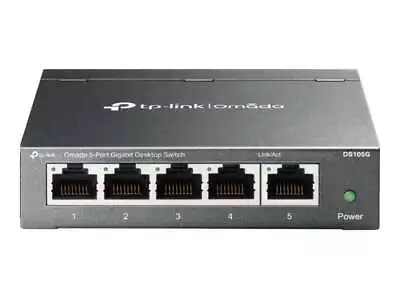 Tplink Usa Corporation DS105G Omada 5-port Gigabit Desktop Switch Port: 5 • $32.73