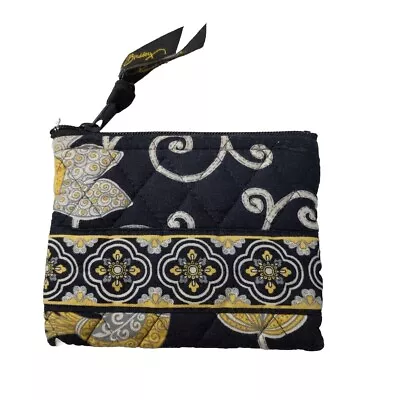 VERA BRADLEY Coin Purse Bag Yellow Bird  Retired • $10