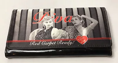 I Love Lucy “Diva” Red Carpet Ready TV Show Memorabilia Black Wallet  Ball • $7.39