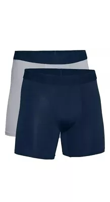 Men's 2-Pack Under Armour UA Original Boxerjock  6  Inseam Underwear L New Blue • $24.99