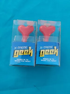 X-treme Geek Hearts Headphone Splitter Compatible W IPod And Standard Phone Jack • $10