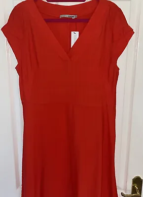 £30 • Buy Miss Captain Tortue Trend Dress Red BNWT  T40