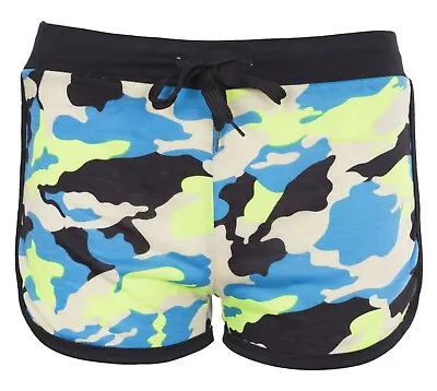 £3.99 • Buy New Womens Ladies Camouflage Hot Pants Army Military Camo Stretch Summer Shorts