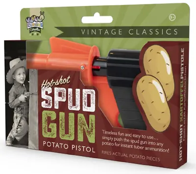 Hot-shot Spud Gun  - 10621 Gun Adventure Bond Red Army Fun Play Roleplay • £6.99