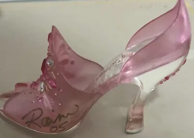 $50 • Buy RARE SIGNED Just The Right Shoe By Raine  FAIRY TALE   2006 Event Shoe 90226 COA