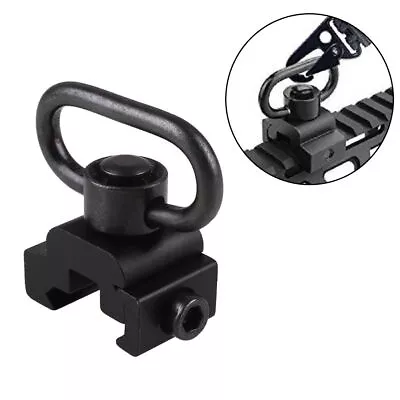 Mount Adapter Buckle Loop QD Buckle With Picatinny Rail 1.25  Swivel Sling Ring • $15.85