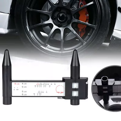 Accessory 4 5 6 8 Lug Wheel Bolt Pattern Gauge Quick Measuring Measurement Tools • $17.88