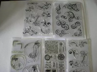 £3.50 • Buy Sets Of Beautiful Debbi Moore Designs Clear Stamps. Choice Of 5. (D93)