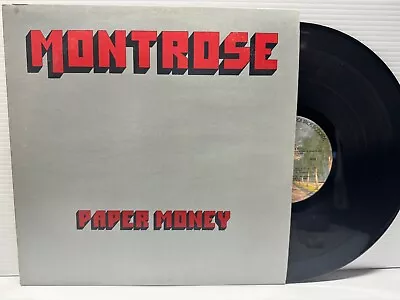 ⭐ Montrose -  Paper Money (sammy Hagar) 1974 Vinyl Lp Bs-2823 • $6.95