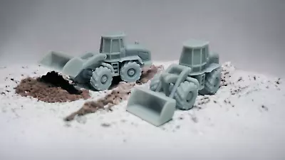 N Scale Wheel Loader 2 Pack 1:160 Model Railroad Train Vehicle Unpainted READ • $10.15