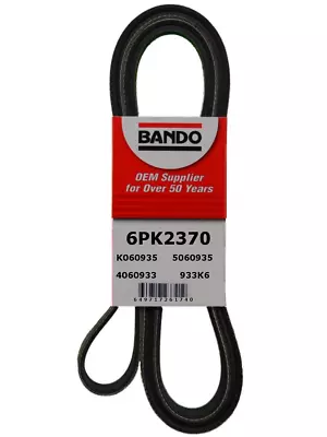 BANDO 6PK2370 Serpentine Belt-Rib Ace Precision Engineered V-Ribbed Belt  • $22.75