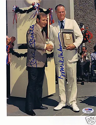 Mickey Mantle & Bowie Kuhn Autograph 8x10 Photo Psa/dna • $550