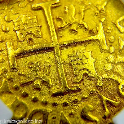 Peru 1705 2 Escudos Finest Kn. Ngc62 1715 Fleet Pirate Gold Coins Treasure Cob! • $35500