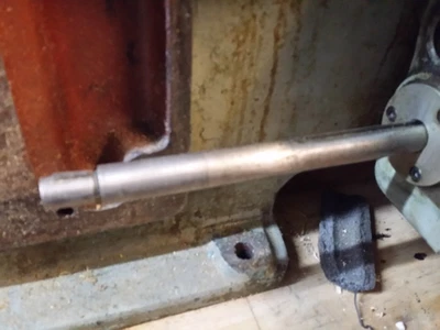 £75 • Buy Lathe - Smart & Brown - Model A - Breaking - Feed-Traverse Shaft Only - Used