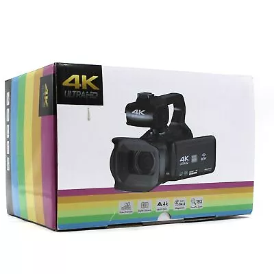 KOMERY 4K Ultra HD Touchscreen Video Camera Vloggers Vlogging Brand New • $78.88