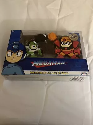 MegaMan Classic 8-Bit Figures 2-Pack Mega Man Vs. Guts Man - New • $13.99