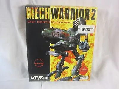 Mech Warrior 2 Vintage Computer Video Game 1995 Activision Big Box SEALED NEW • $79.99