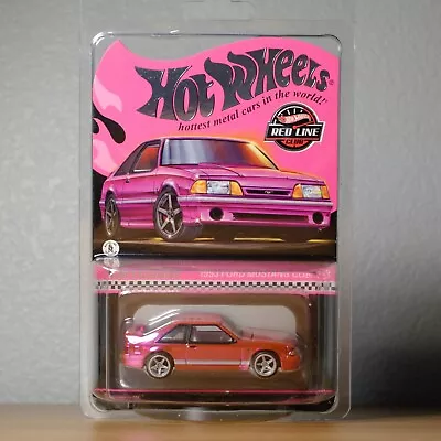 Hot Wheels RLC Exclusive Pink Edition 1993 Ford Mustang Cobra R Pink In Hand • $52.99